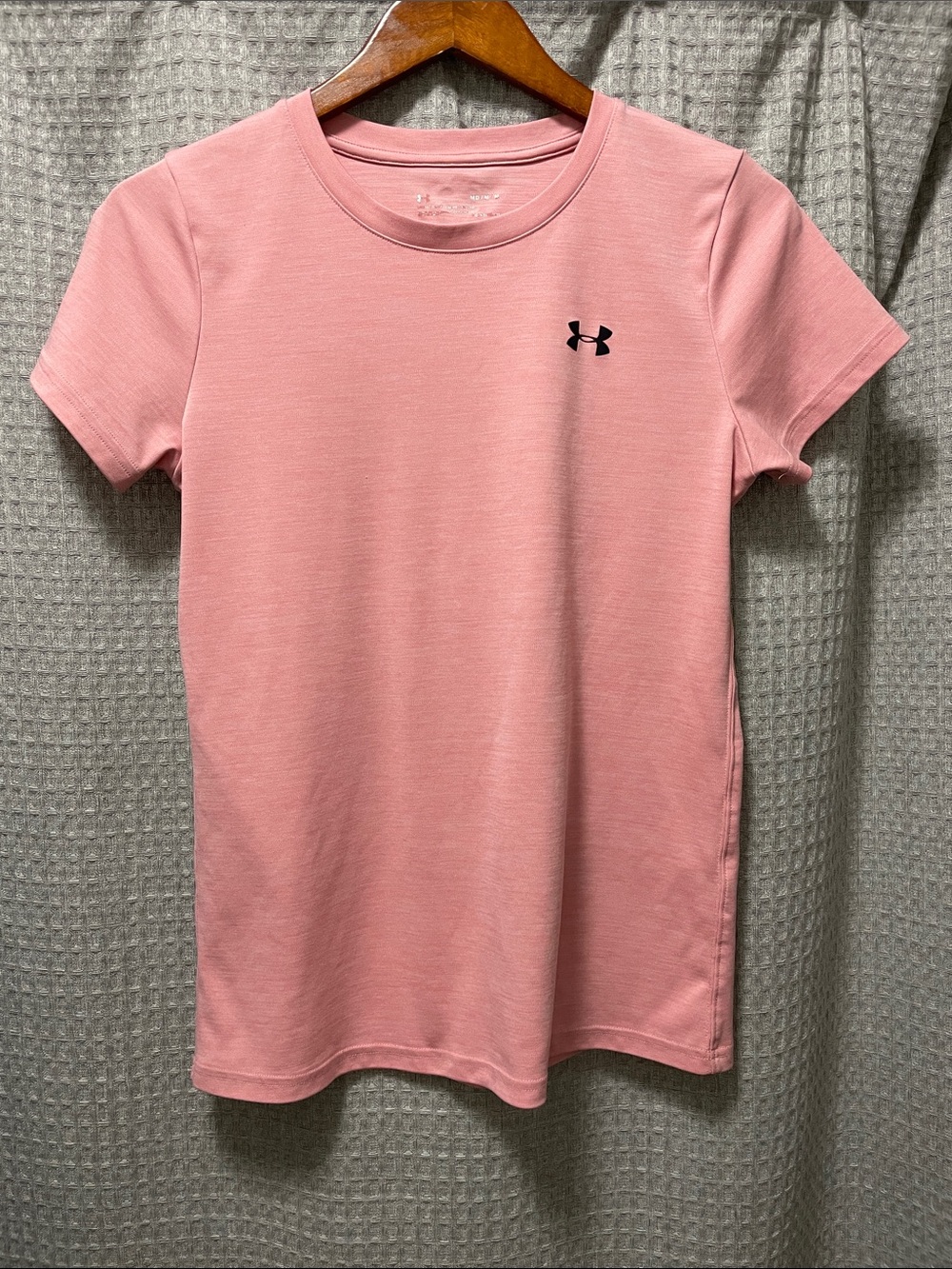Under Armour Women’s Light Pink Short Sleeve Crew Tee
